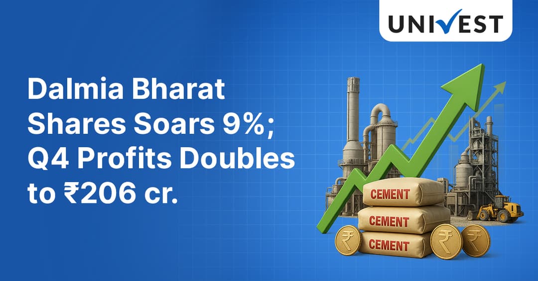 Dalmia Bharat Sugar and Industries Ltd Q4 Results: Stocks soar to a 5-month high of ₹464.90 amid robust profit growth of 126%