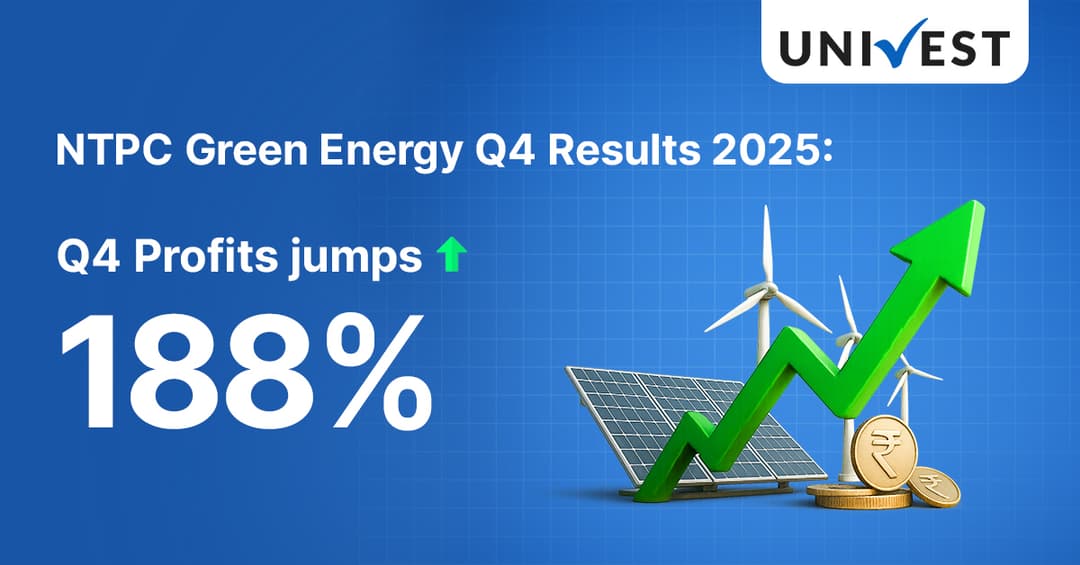 NTPC Green Energy Q4 Results 2025: Q4 PAT Skyrockets 188%; Revenue From Operations at ₹622.27 cr.