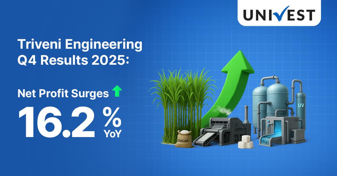 Triveni Engineering Q4 Results 2025: Net Profit Surges 16.2% YoY; Dividend Declared