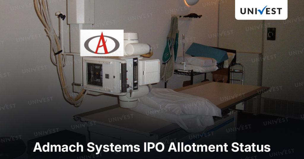 Admach Systems IPO Allotment Status