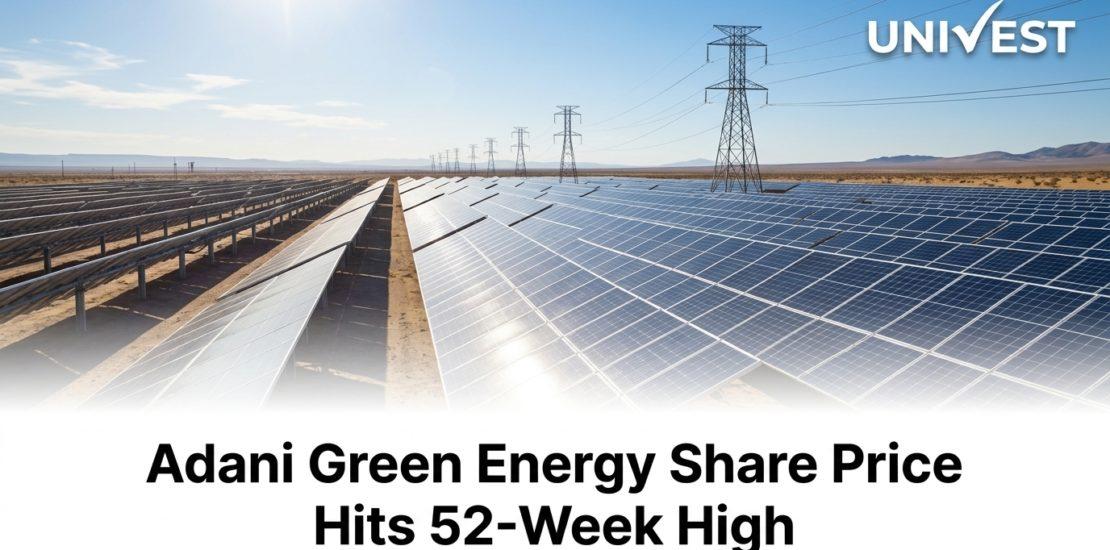Adani Green Energy Share Price Hits 52-Week