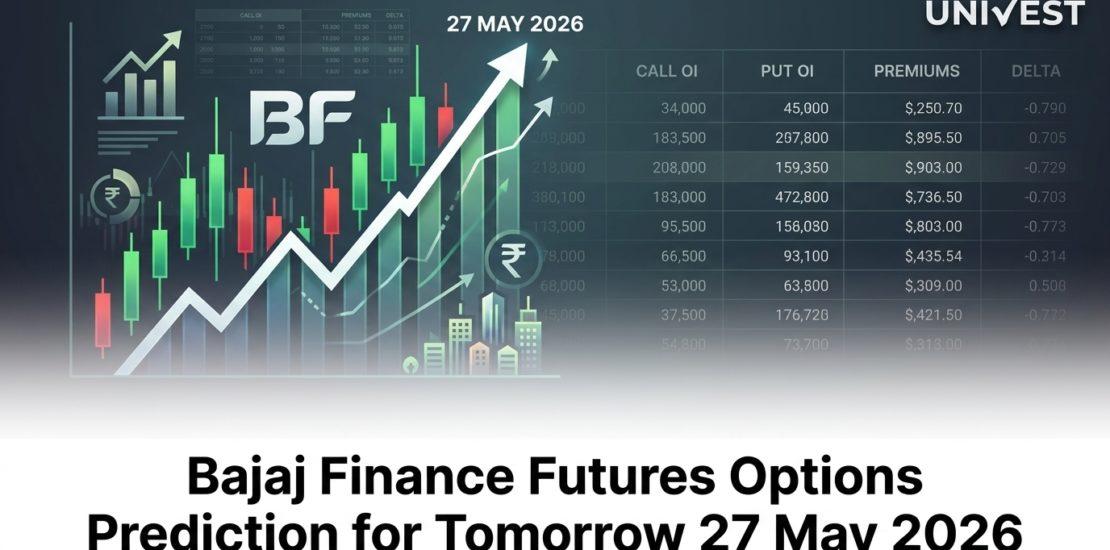 Bajaj Finance Futures Options Prediction for Tomorrow 27 May 2026