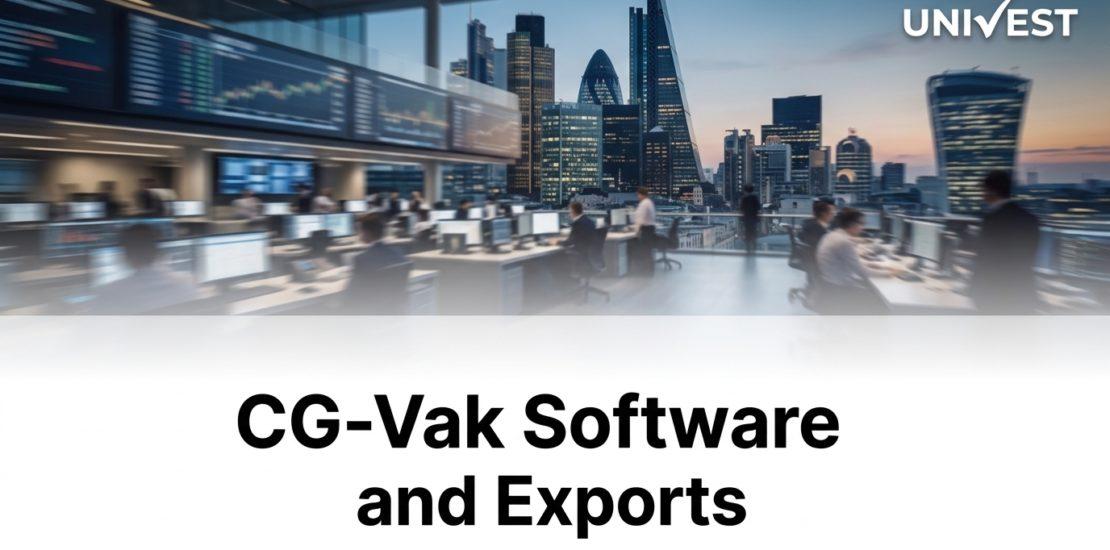 CG-Vak Software and Exports