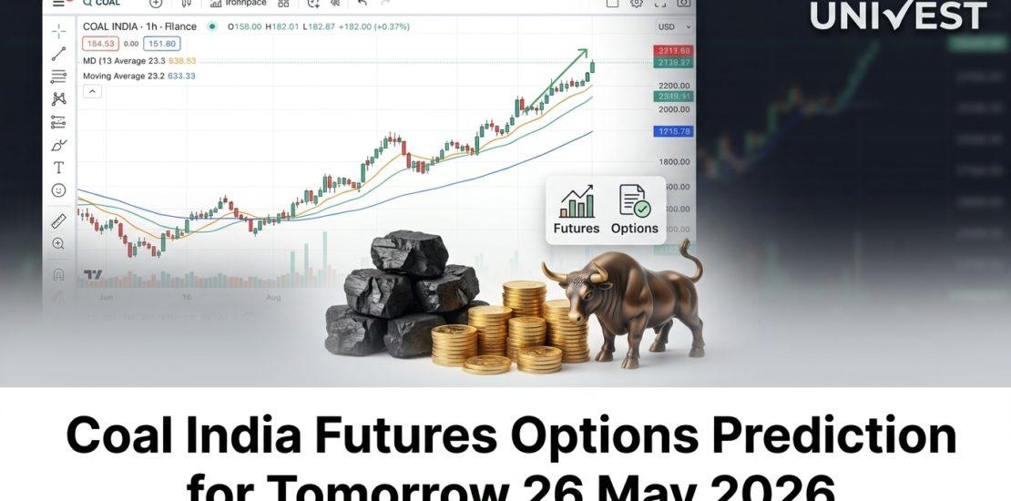 Coal India Futures Options Prediction for Tomorrow 26 May 2026