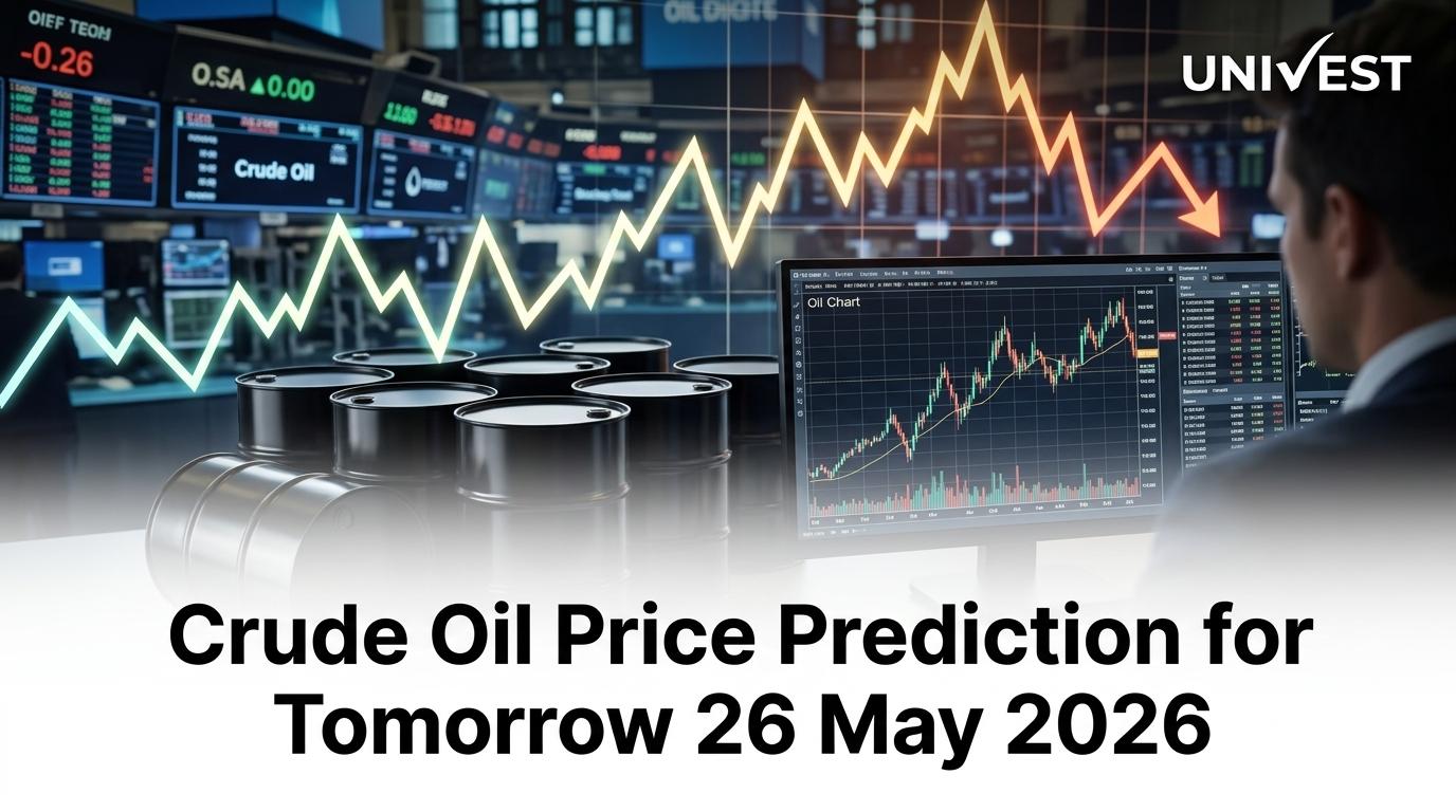 Crude Oil Price Prediction for Tomorrow 26 May 2026: MCX Crashes 5 Per Cent to Rs 8,710 on Iran Deal Weekend Progress