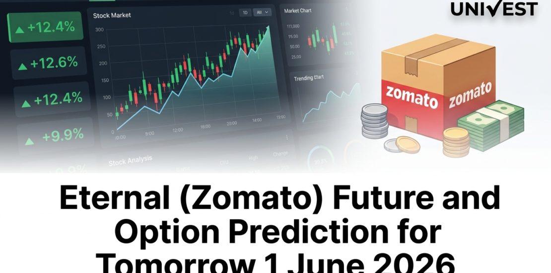 Eternal (Zomato) Future and Option Prediction for Tomorrow 1 June 2026