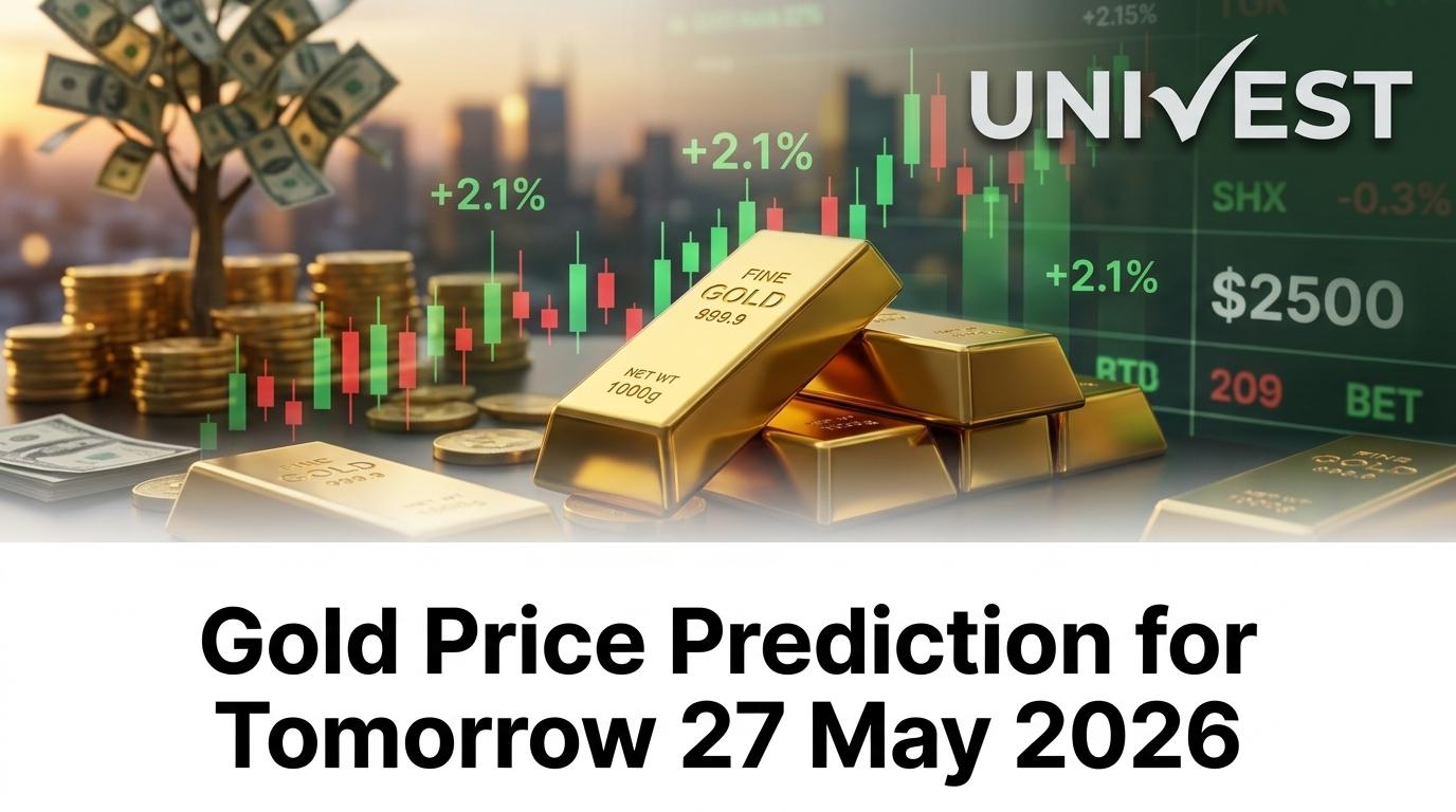 Gold Price Prediction for Tomorrow 27 May 2026: MCX at Rs 1,58,118 as Iran Fresh Strikes Restore Safe Haven Demand