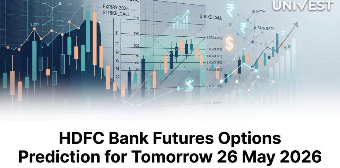 HDFC Bank Futures Options Prediction for Tomorrow 26 May 2026