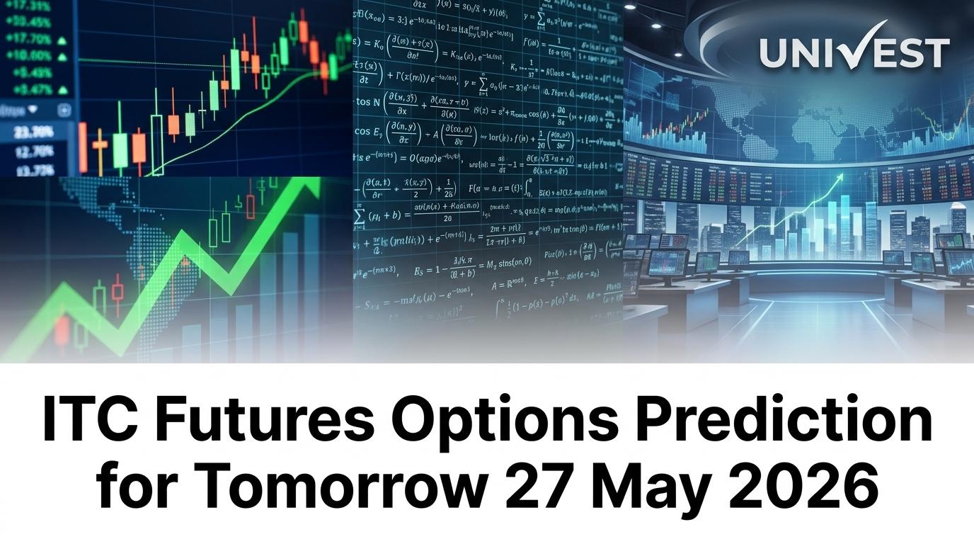 ITC Futures Options Prediction for Tomorrow 27 May 2026: Closes Rs 301.65 (-0.76%) on Iran-Driven Expiry Day