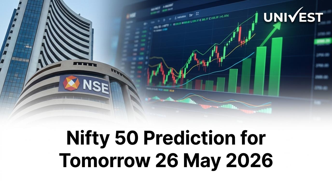 Nifty 50 Prediction for Tomorrow 26 May 2026: Monthly Expiry Day, GIFT Nifty Plus 215 Points and Call Writer Covering Rally