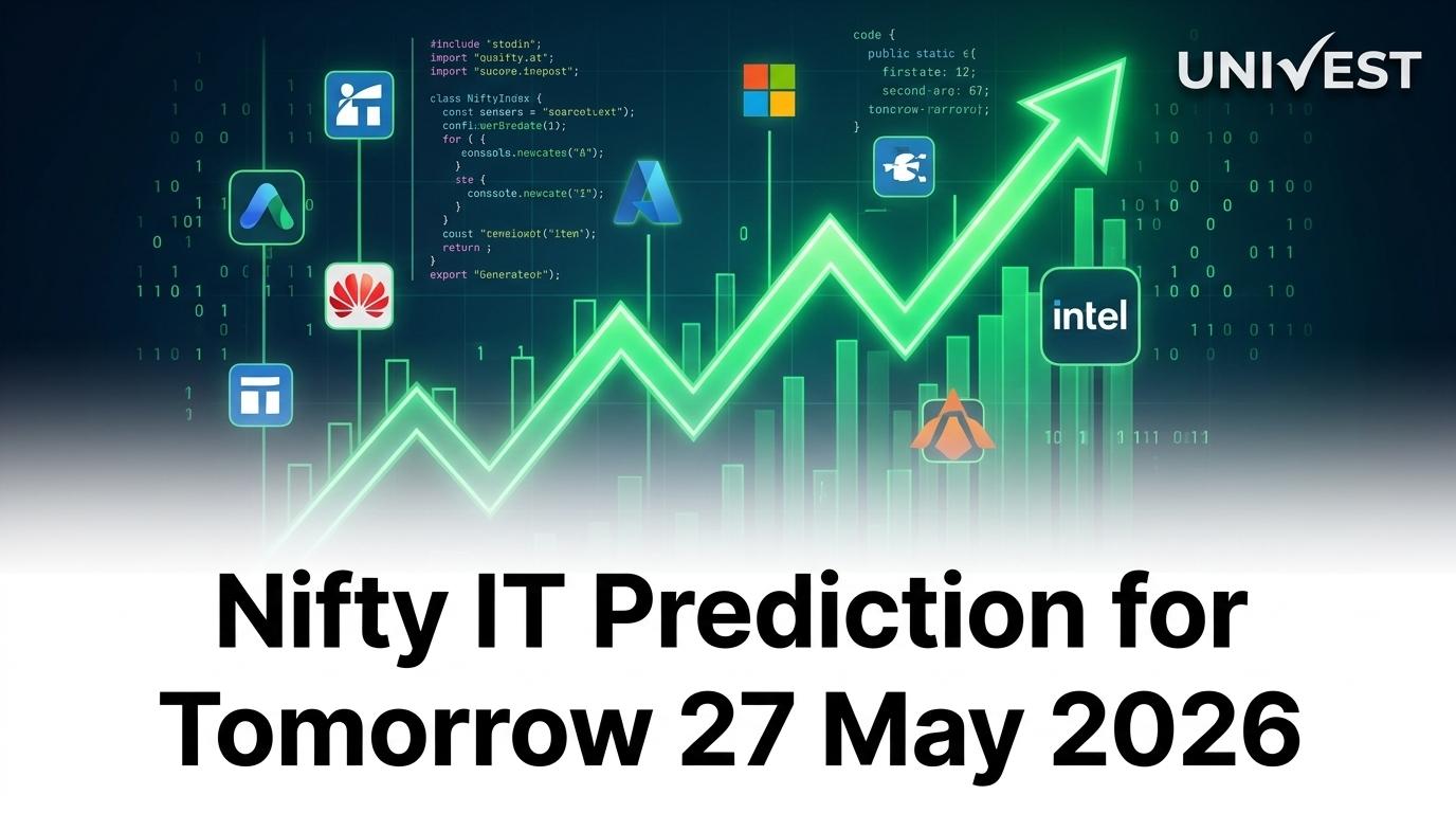 Nifty IT Prediction for Tomorrow 27 May 2026: Recovery Underway as US Markets Return and Infosys Gains 0.83 Per Cent