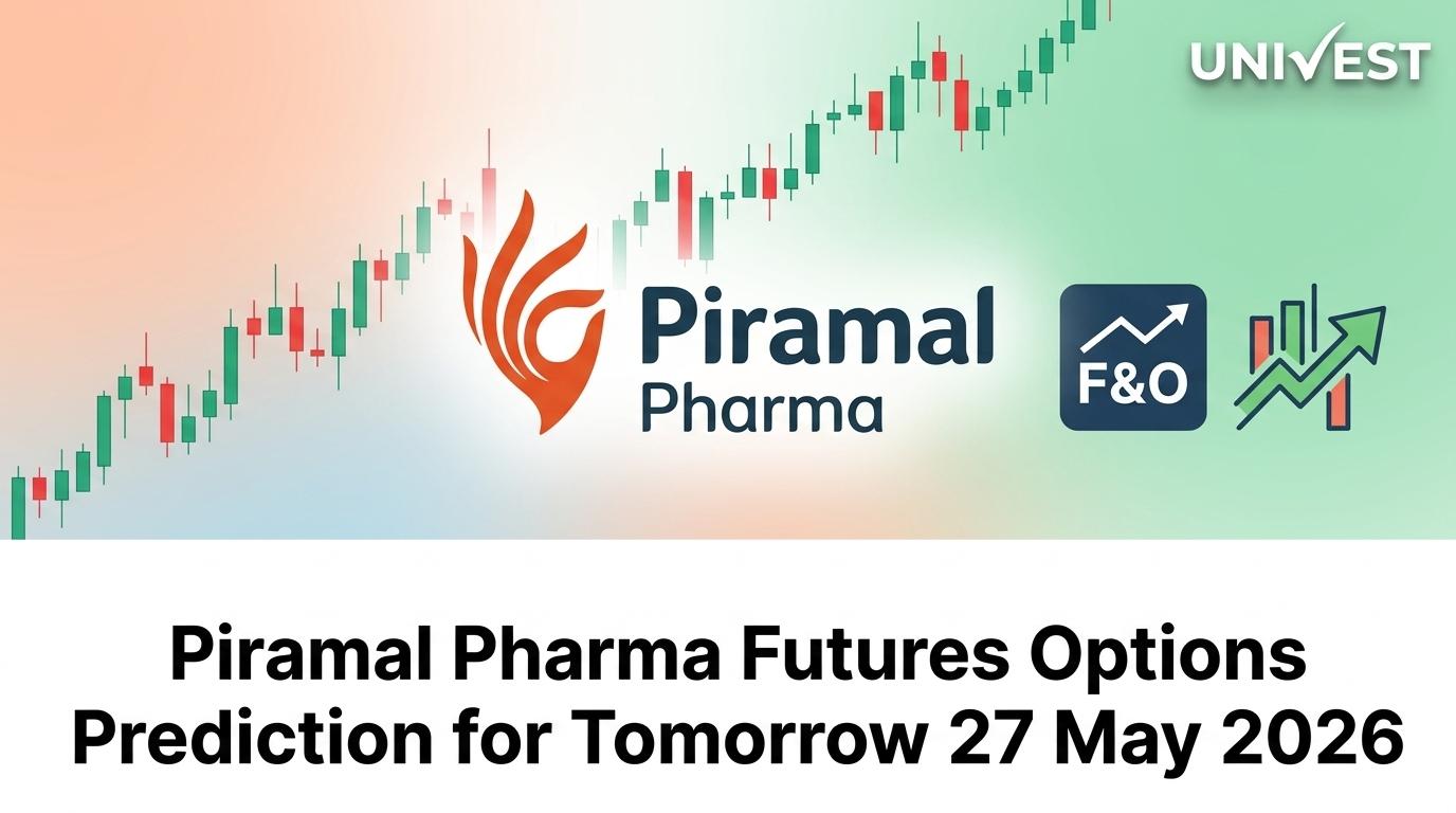 Piramal Pharma Futures Options Prediction for Tomorrow 27 May 2026: Closes Rs 178.86 (-0.33%) on Iran-Driven Expiry Day