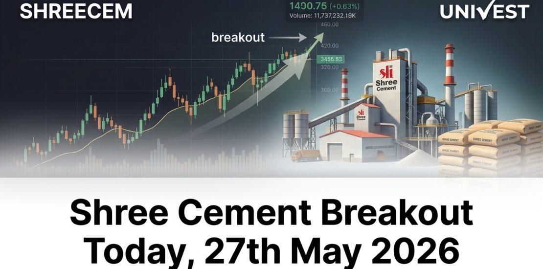 Shree Cement Breakout Today, 27th May 2026