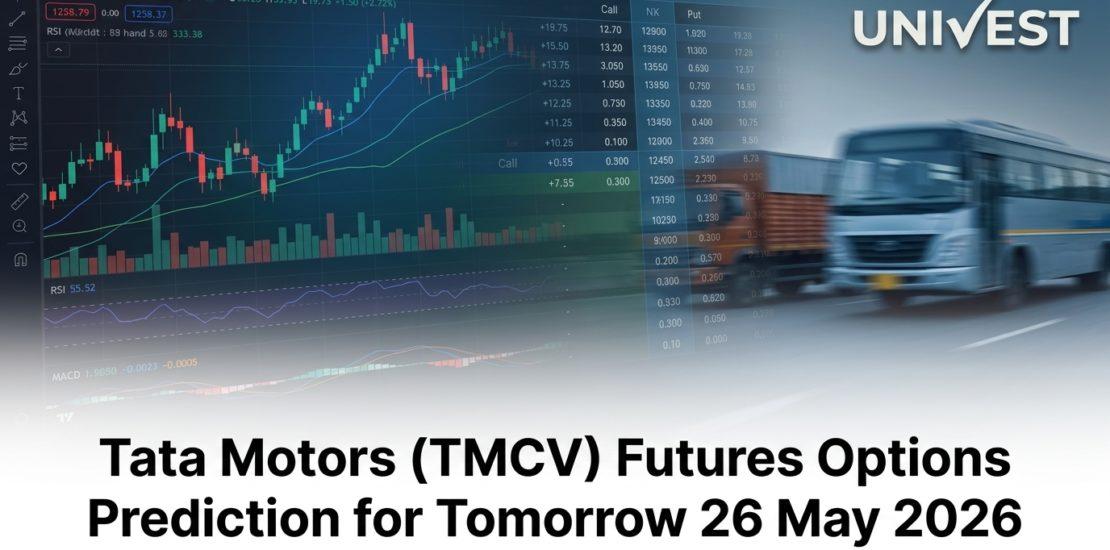 Tata Motors (TMCV) Futures Options Prediction for Tomorrow 26 May 2026