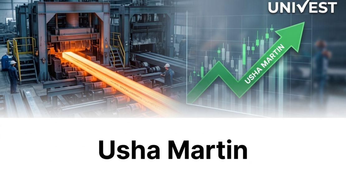 Usha Martin Share Price Today