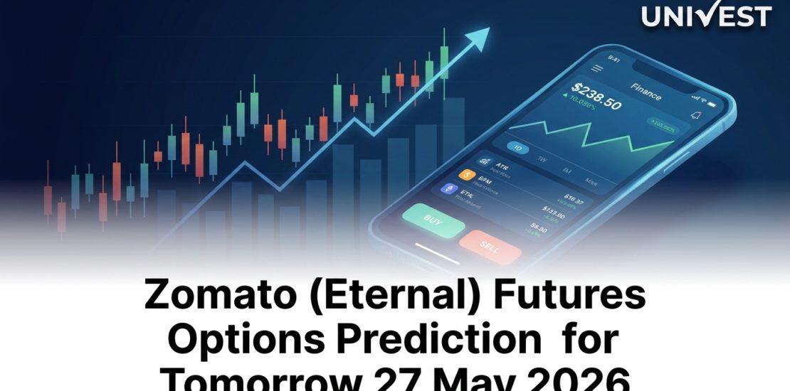 Zomato (Eternal) Futures Options Prediction for Tomorrow 27 May 2026