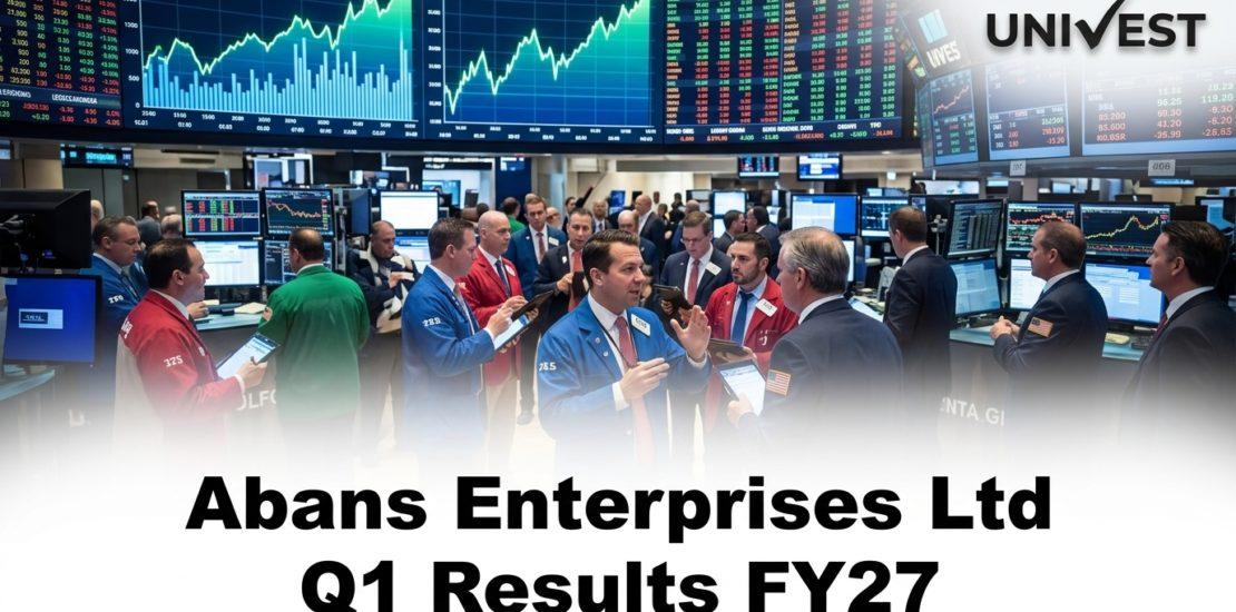 Abans Enterprises Ltd Q1 Results FY27