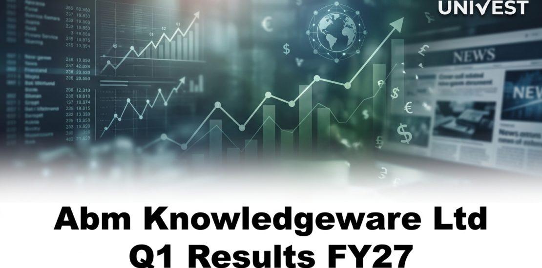 Abm Knowledgeware Ltd Q1 Results FY27