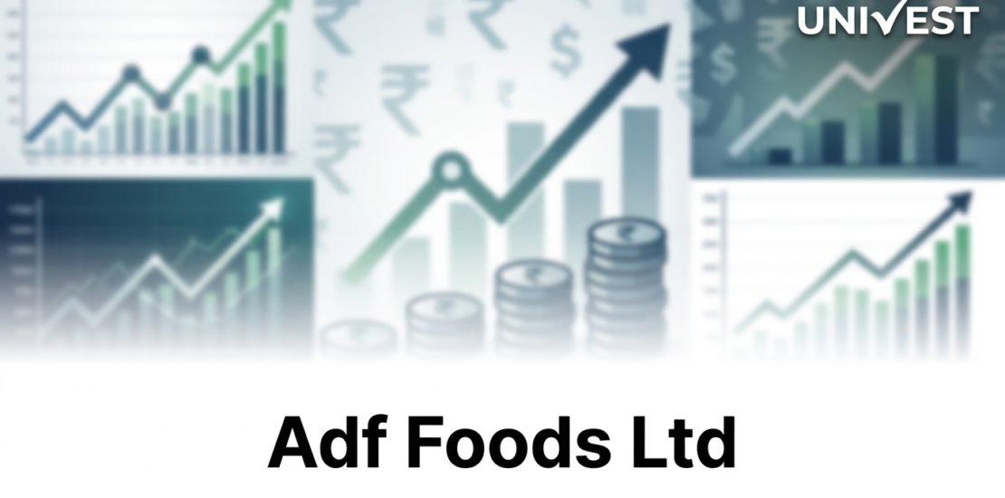 Adf Foods Ltd Q1 Results FY27