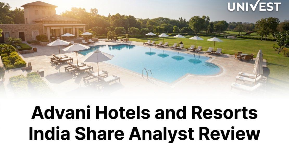 Advani Hotels and Resorts India Share Analyst Review