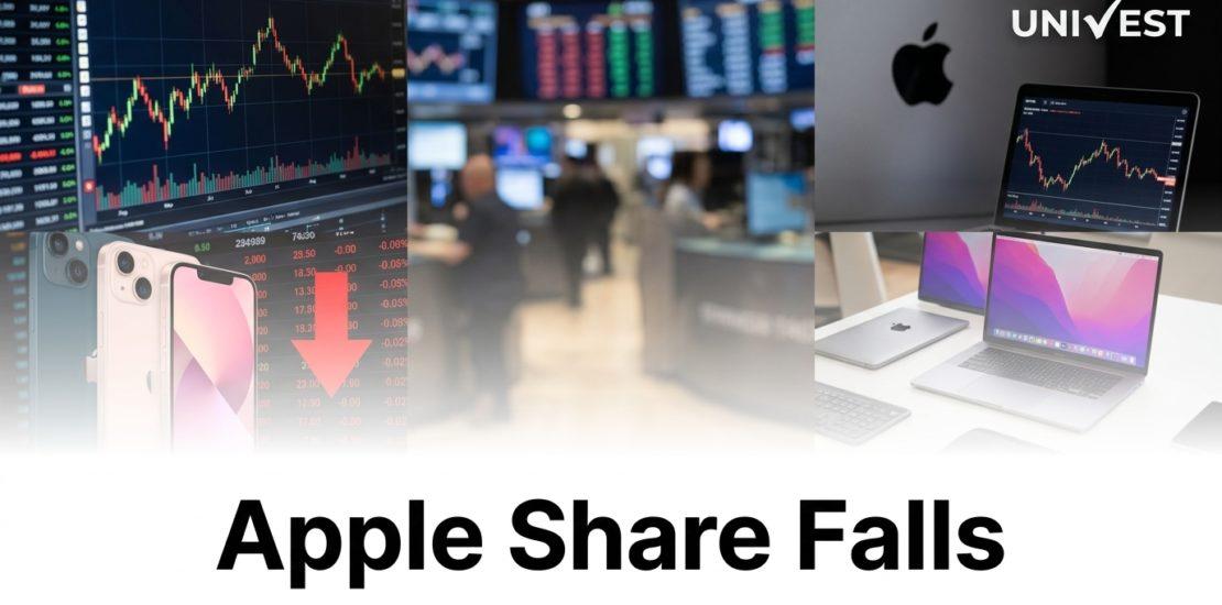 Apple Share Price Falls 6.15%
