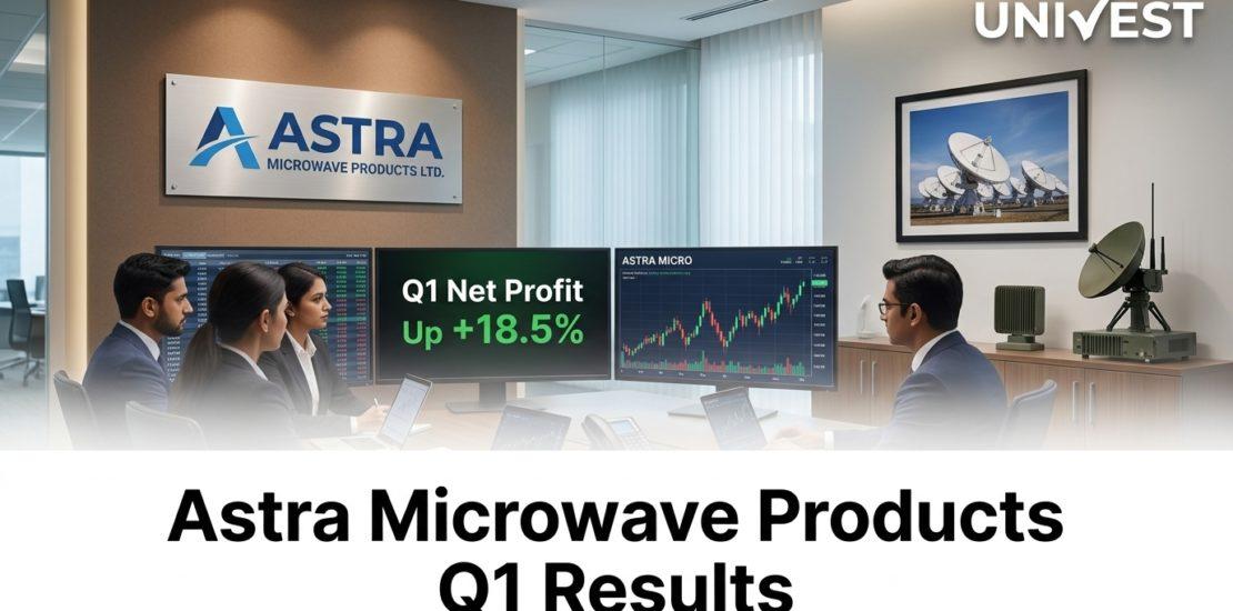 Astra Microwave Products Q1 Results