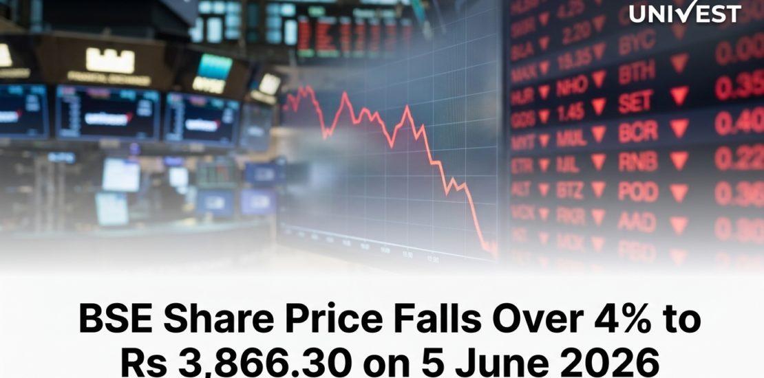 BSE Share Price Falls Over 4% to Rs 3,866.30 on 5 June 2026