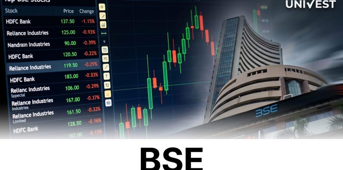 BSE share price Falls
