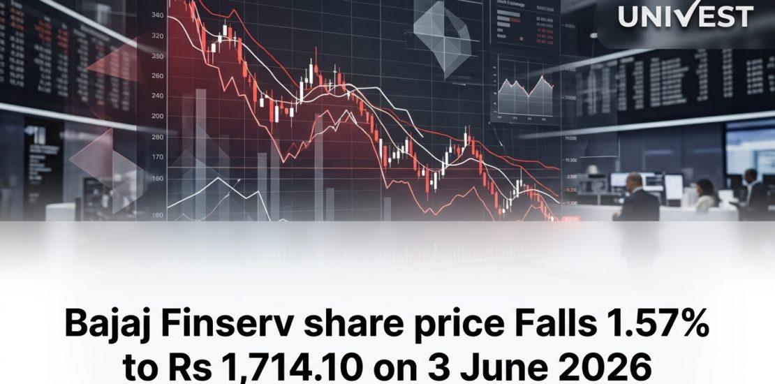 Bajaj Finserv share price Falls 1.57% to Rs 1,714.10 on 3 June 2026