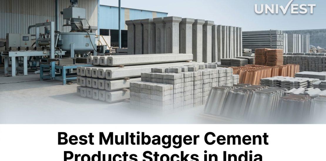 Best Multibagger Cement Products Stocks in India