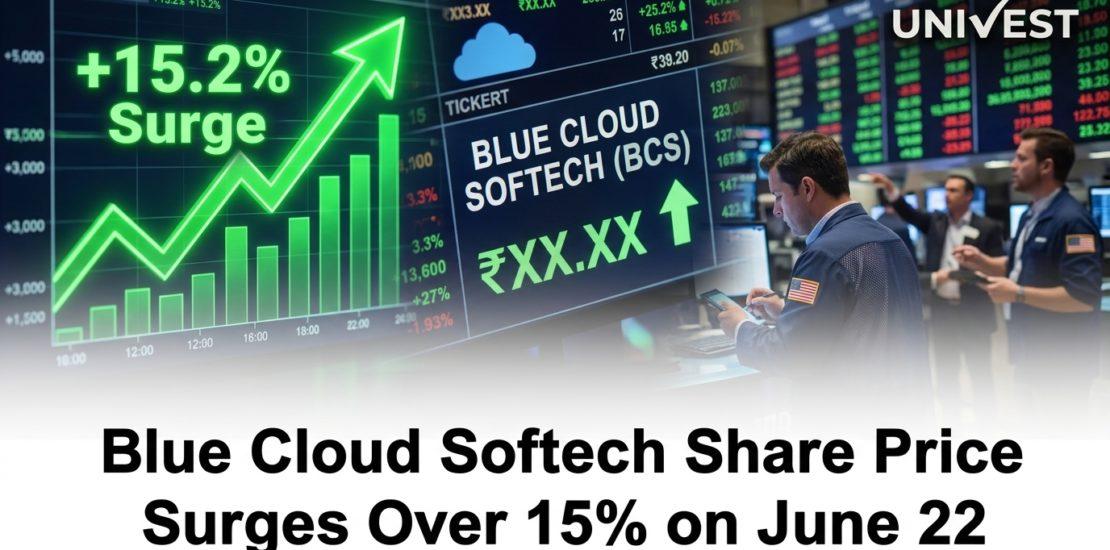 Blue Cloud Softech Share Price Surges Over 15% on June 22, 2026