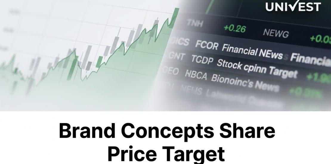 Brand Concepts Share Price Target