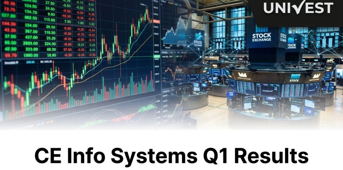 CE Info Systems Q1 Results