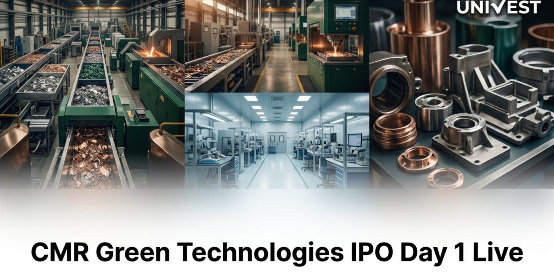 CMR Green Technologies IPO Day 1 Live