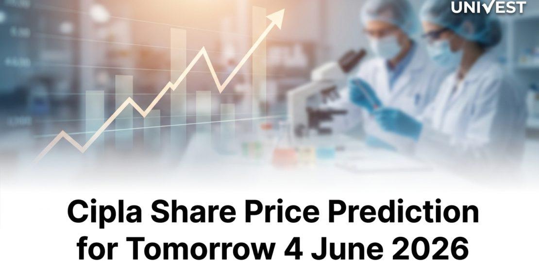 Cipla Share Price Prediction for Tomorrow 4 June 2026