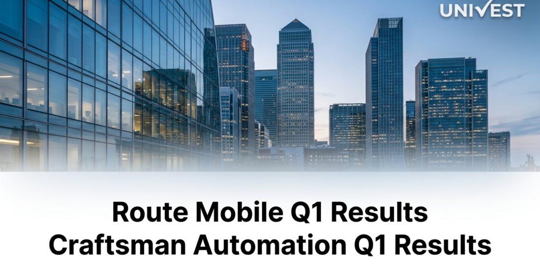 Craftsman Automation Q1 Results