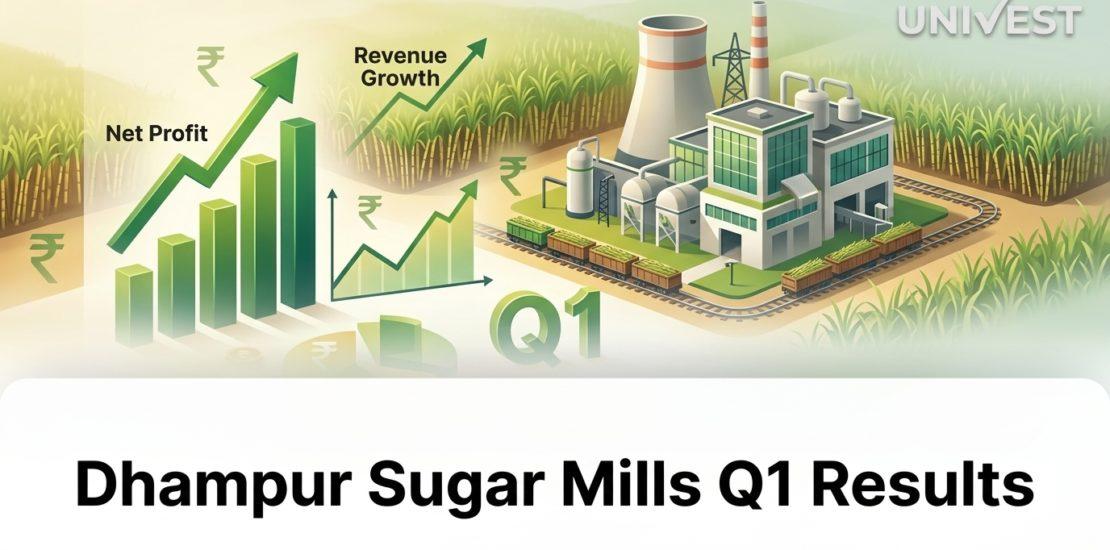 Dhampur Sugar Mills Q1 Results FY27