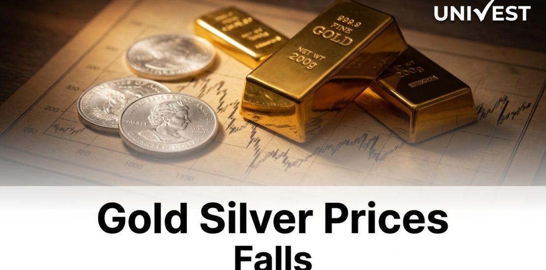 Gold Silver Prices Falls