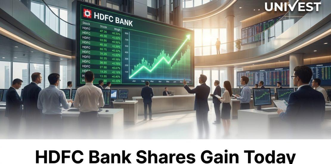 HDFC Bank Shares Gain Today