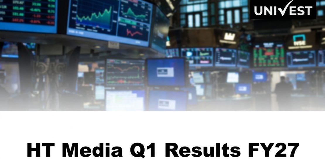 HT Media Q1 Results FY27