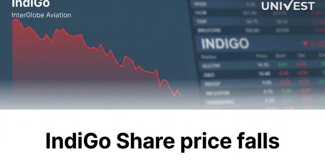 IndiGo Share Price Falls 2.5% on June 8, 2026 as Brent Crude Spikes to $97 and Airbus Delivery Concerns Weigh on Fleet Growth
