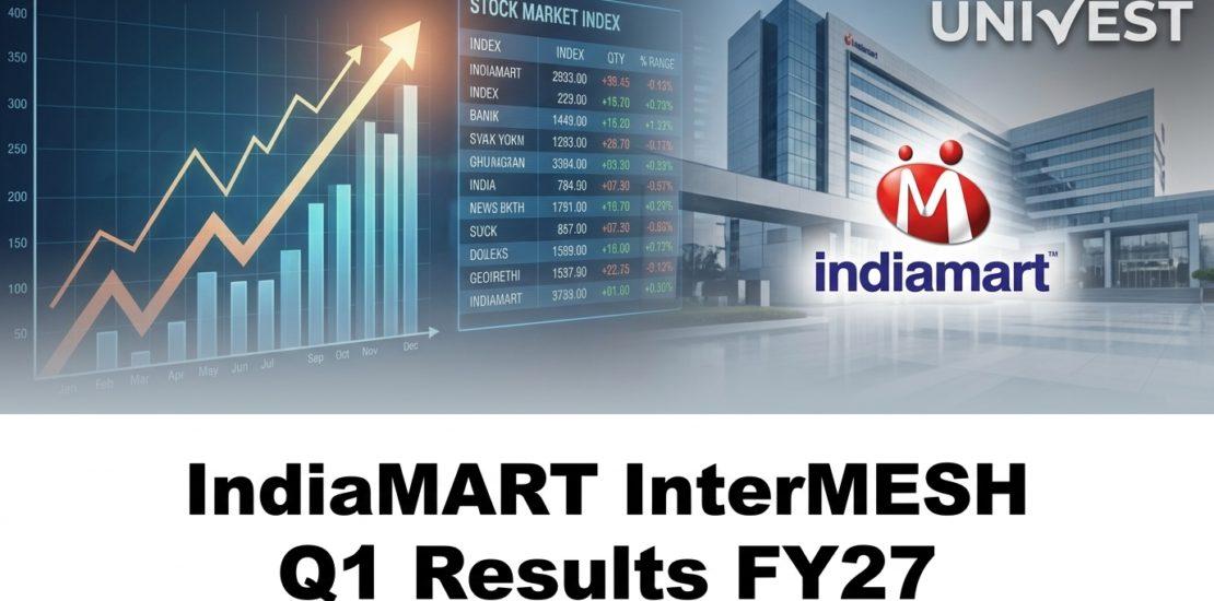 IndiaMART InterMESH Q1 Results FY27