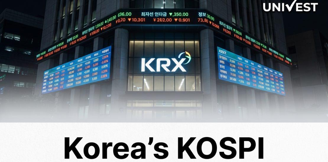 Korea's KOSPI Surges 8% to 8,388