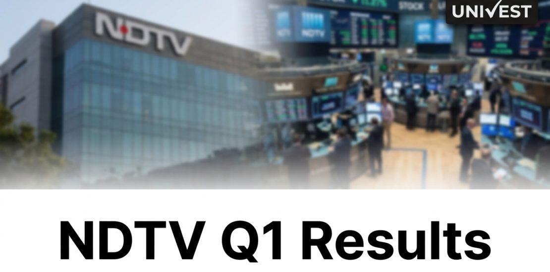 NDTV Q1 Results