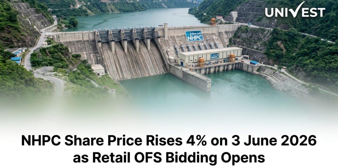 NHPC Share Price Rises 4% on 3 June 2026 as Retail OFS Bidding Opens