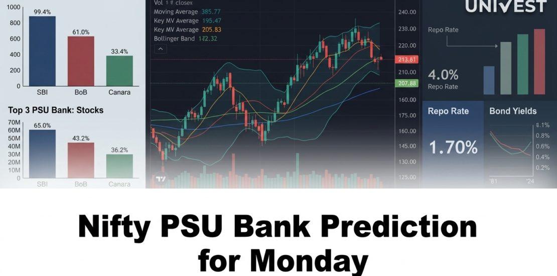 Nifty PSU Bank Prediction for Monday