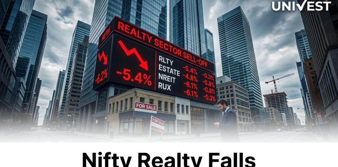 Nifty Realty Falls
