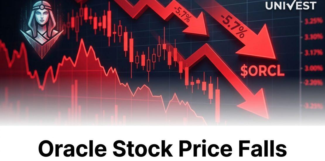 Oracle Stock Price Falls