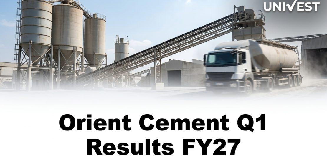 Orient Cement Q1 Results FY27