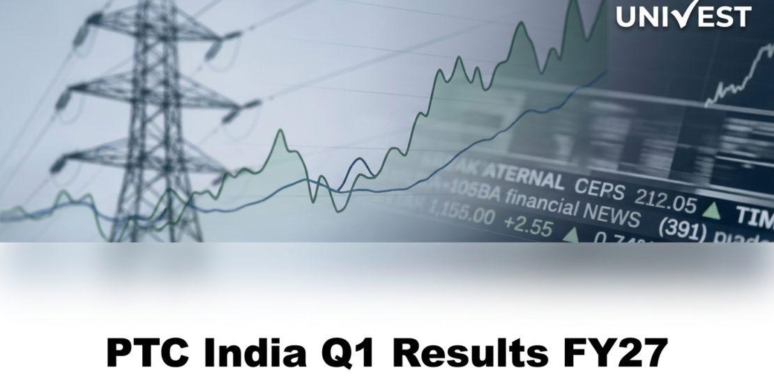 PTC India Q1 Results FY27